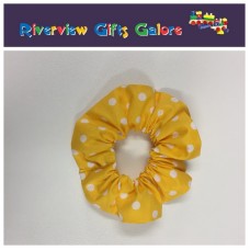 Scrunchie - Yellow Spot Scrunchie - Yellow Spot